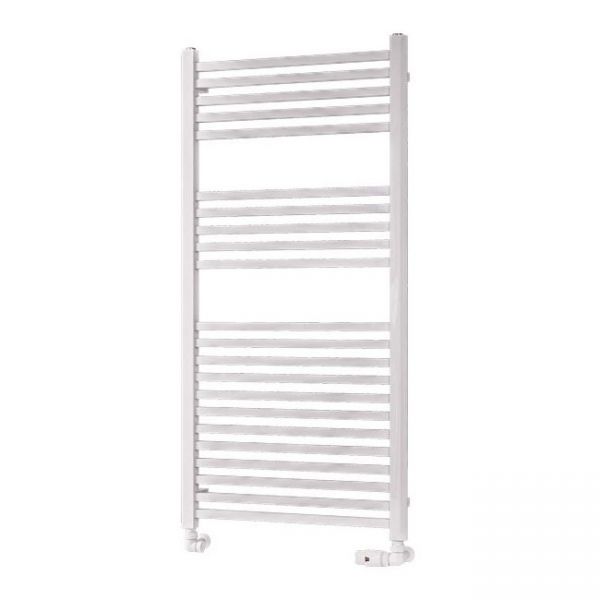 Eastbrook Rion Multirail 1200 x 600 Straight Gloss White Towel Rail