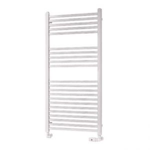 Eastbrook Rion Multirail 1200 x 600 Straight Gloss White Towel Rail