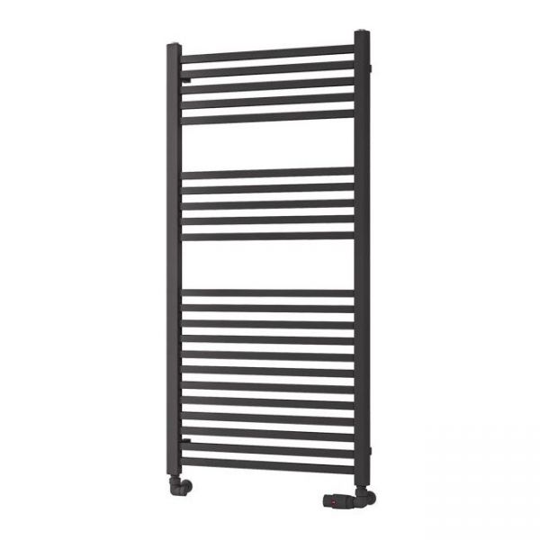 Eastbrook Rion Multirail 1200 x 600 Straight Matt Anthracite Towel Rail
