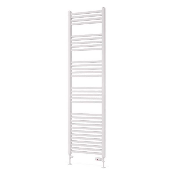 Eastbrook Rion Multirail 1800 x 500 Straight Gloss White Towel Rail