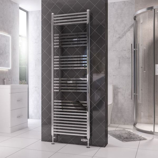 Eastbrook Rion Multirail 1800 x 600 Straight Chrome Towel Rail #2