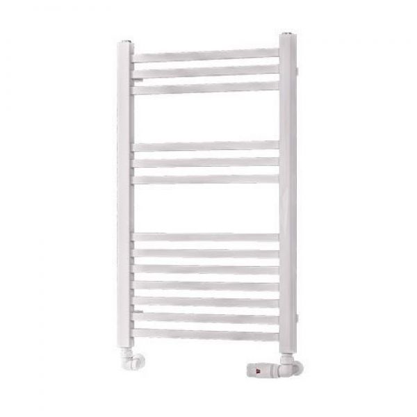 Eastbrook Rion Multirail 800 x 500 Straight Gloss White Towel Rail