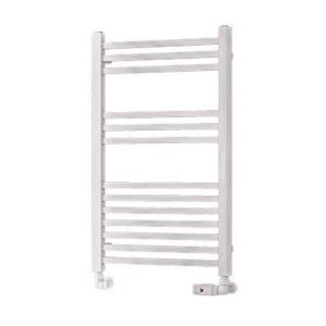 Eastbrook Rion Multirail 800 x 500 Straight Gloss White Towel Rail