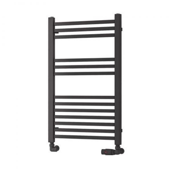Eastbrook Rion Multirail 800 x 500 Straight Matt Anthracite Towel Rail
