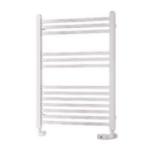 Eastbrook Rion Multirail 800 x 600 Straight Gloss White Towel Rail