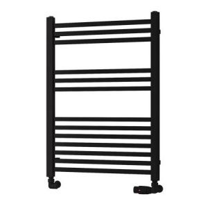 Eastbrook Rion Multirail 800 x 600 Straight Matt Black Towel Rail