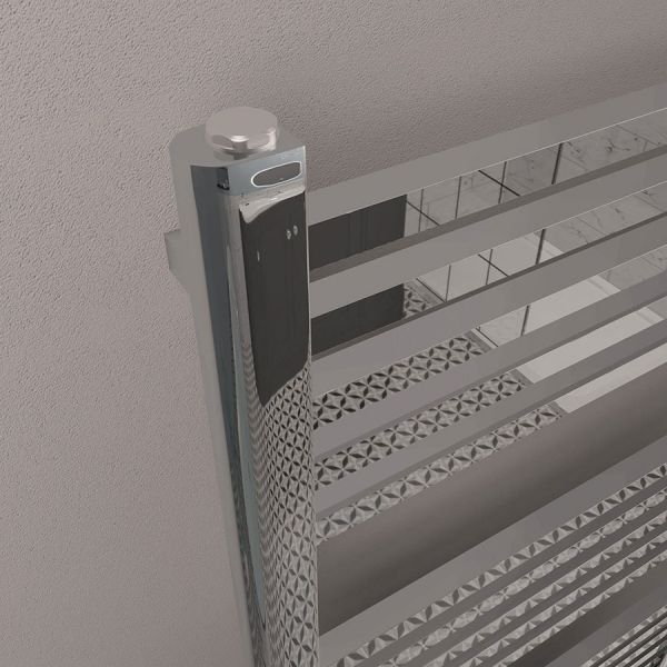 Eastbrook Rion Multirail 1200 x 600 Straight Chrome Towel Rail #3
