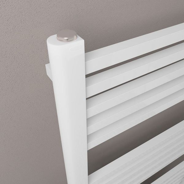 Eastbrook Rion Multirail 800 x 500 Straight Gloss White Towel Rail #3