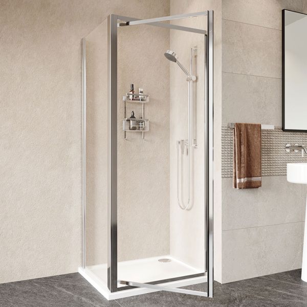 Roman Showers Haven Framed Pivot Shower Door 900mm #2