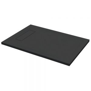 Roman Showers Infinity Black Slate Rectangular Shower Tray 1500 x 800