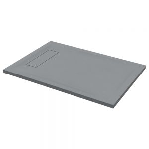 Roman Showers Infinity Grey Slate Rectangular Shower Tray 1400 x 800