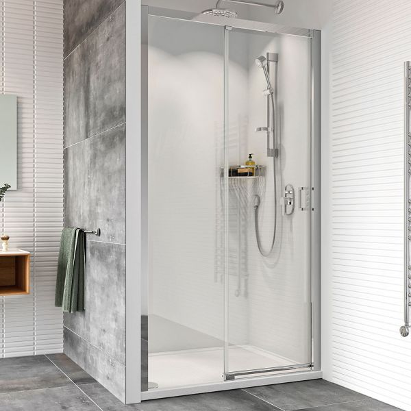 Roman Showers Haven 8 Level Access Right Hand Sliding Shower Door 1700mm