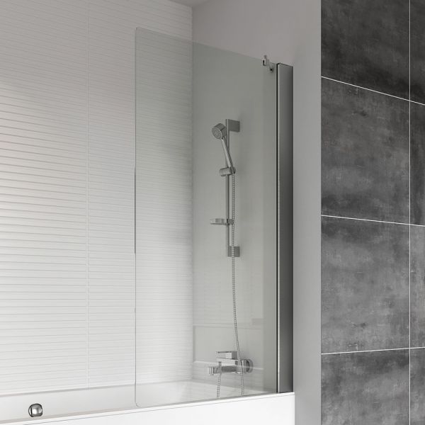 Roman Showers Haven 8 Fixed Rectangular Bath Screen 1467 x 800mm