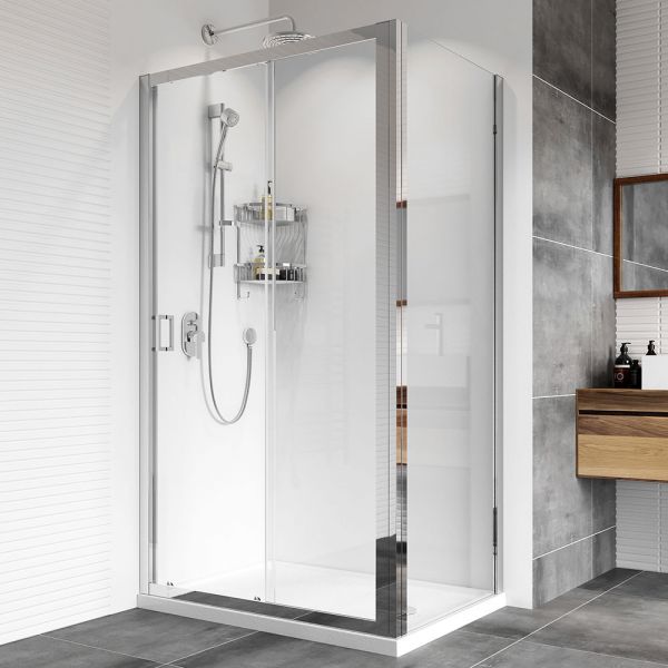 Roman Showers Haven 8 Sliding Shower Door 1700mm #2