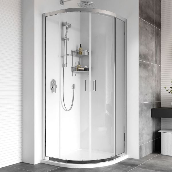 Roman Showers Haven 8 Double Door Quadrant Enclosure 800 x 800mm