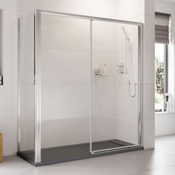 Roman Showers Haven 6 Level Access Right Hand Sliding Shower Door 1100mm #3