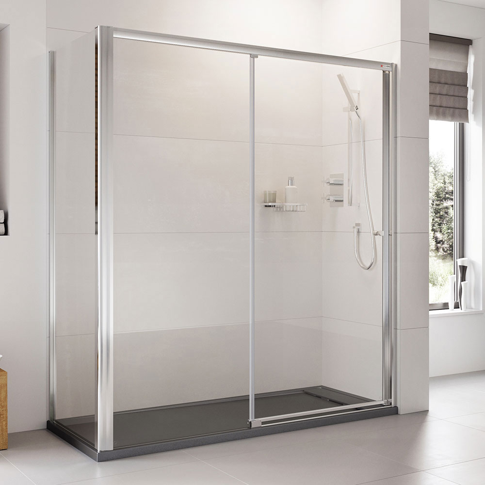 Roman Showers Haven 6 Level Access Right Hand Sliding Shower Door