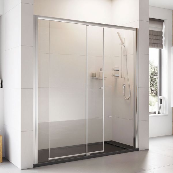 Roman Showers Haven 6 Level Access Right Hand Sliding Shower Door 1100mm #2