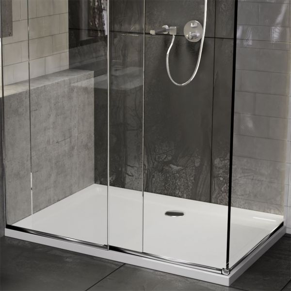 Roman Showers Rectangular Anti Slip Shower Tray 1400 x 700 #2