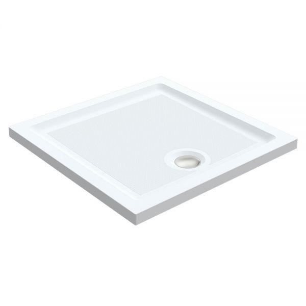 Roman Showers Square Anti Slip Shower Tray 900 x 900 #2
