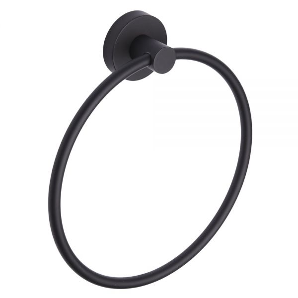 Roper Rhodes Capital Black Towel Ring