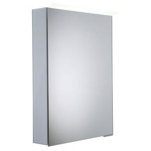 Roper Rhodes Capture Gloss Light Grey 500 x 700 Illuminated Bathroom Cabinet