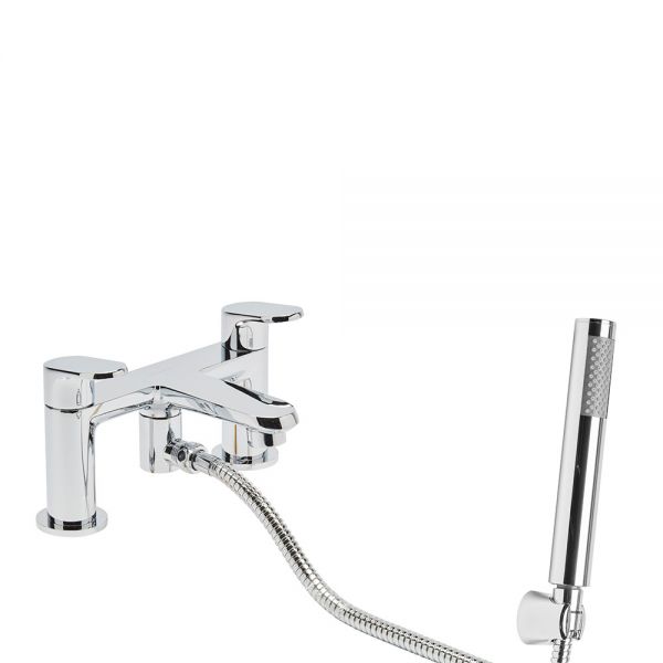 Roper Rhodes Clear Chrome Bath Shower Mixer Tap