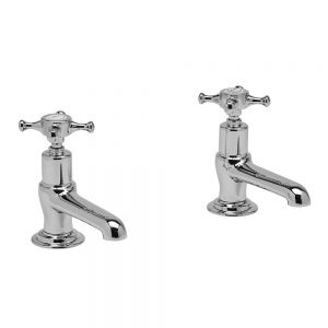 Roper Rhodes Cranborne Chrome Basin Pillar Taps