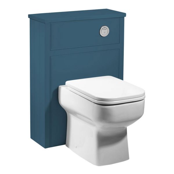 Roper Rhodes Hampton Derwent Blue 560 Slim Toilet Unit with Worktop