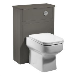 Roper Rhodes Hampton Pewter 560 Slim Toilet Unit with Worktop