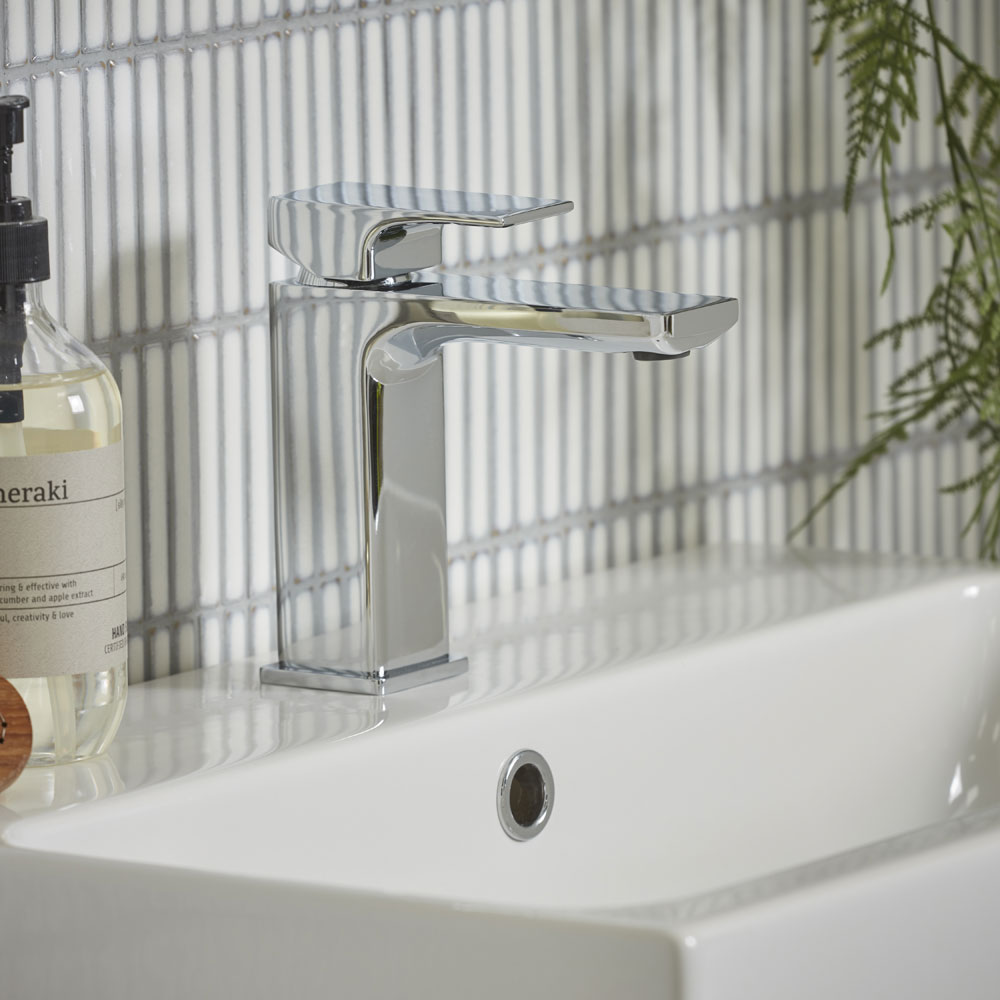 Roper Rhodes Metric Chrome Mono Basin Mixer Tap with Waste T391102