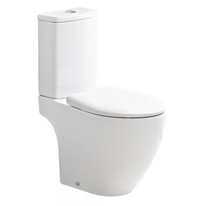 Roper Rhodes Paradigm Close Coupled Rimless Toilet with Soft Close Seat