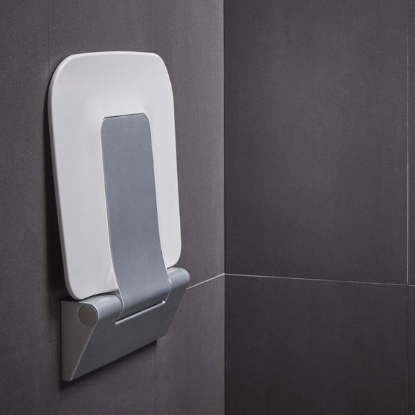 Roper Rhodes Lux White Folding Shower Seat 8030 #3
