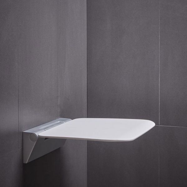 Roper Rhodes Lux White Folding Shower Seat 8030 #2
