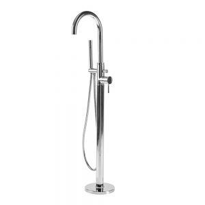 Roper Rhodes Storm Chrome Floor Standing Bath Shower Mixer Tap