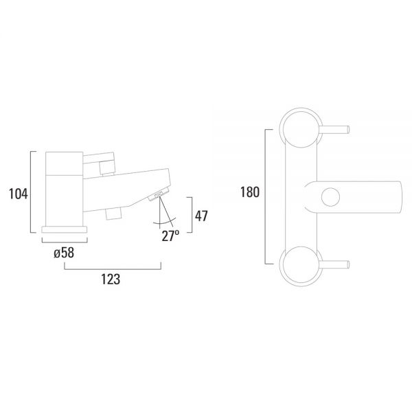 Roper Rhodes Storm Chrome Bath Shower Mixer Tap #2