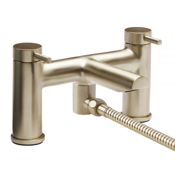 Roper Rhodes Storm Nova Brushed Brass Bath Shower Mixer Tap