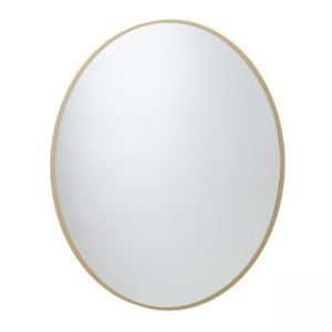 Roper Rhodes Thesis Brushed Brass 600 x 600mm Circular Bathroom Mirror