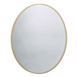 Roper Rhodes Thesis Brushed Brass 800 x 800mm Circular Bathroom Mirror