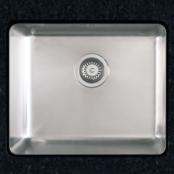 Clearwater Salsa 1 One Bowl Undermount Stainless Steel Kitchen Sink 530 x 450