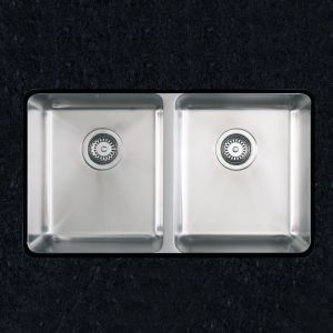 Clearwater Salsa 2 Two Bowl Undermount Stainless Steel Kitchen Sink 760 x 450