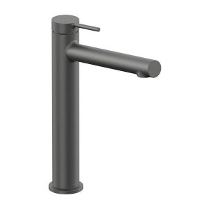 Vado Safari Levered Pewter Low Pressure Tall Basin Mixer Tap