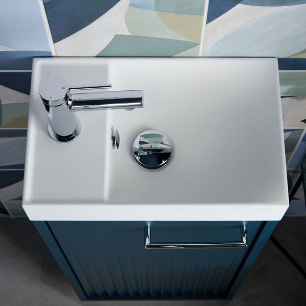 Vado Safari Levered Chrome Mini Basin Mixer Tap #2
