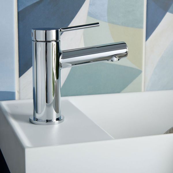 Vado Safari Levered Chrome Mini Basin Mixer Tap #4