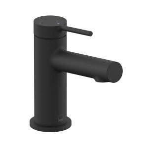 Vado Safari Levered Matt Black Mini Basin Mixer Tap