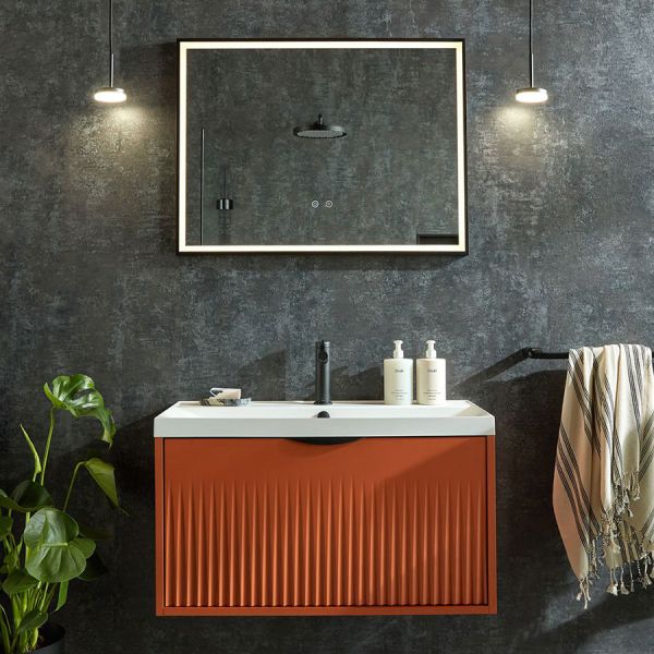 Vado Safari Levered Matt Black Mono Basin Mixer Tap #2
