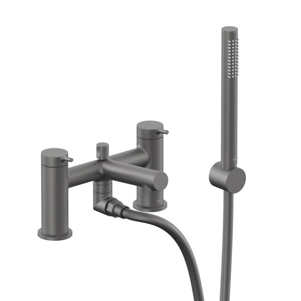 Vado Safari Pewter Bath Shower Mixer Tap