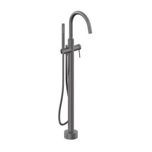 Vado Safari Pewter Floor Mounted Bath Shower Mixer Tap