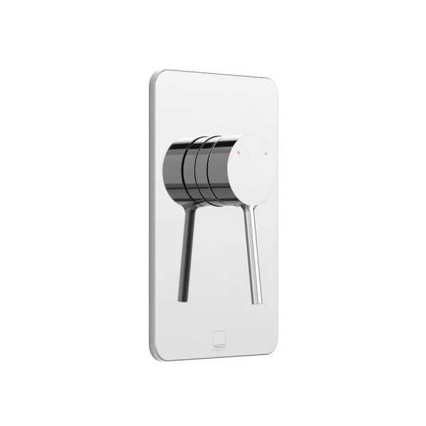 Vado Safari Chrome Single Outlet Concealed Manual Shower Valve