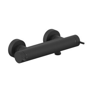 Vado Safari Matt Black Exposed Thermostatic Shower Valve